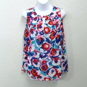 Laundry Shelli Segal Sleeveless Floral Cutout Size XS